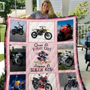 Biker Szk Quilt Blanket Beeq5019  Quilt